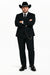 Western Suit - Trajes Para Hombres - Cowboy Formal Attire - Trajes De Novio - Four Button Black Suit