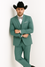 Western Suit - Trajes Para Hombres  - Cowboy Formal Attire - Trajes De Novio - Green
