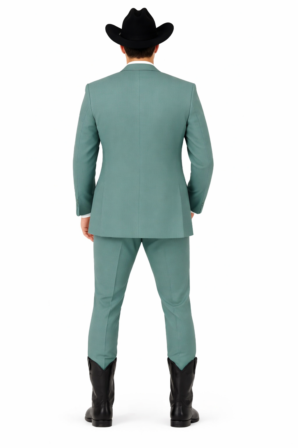 Western Suit - Trajes Para Hombres  - Cowboy Formal Attire - Trajes De Novio - Green