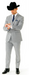 Western Suit - Trajes Para Hombres - Cowboy Formal Attire - Trajes De Novio - Grey