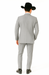 Western Suit - Trajes Para Hombres - Cowboy Formal Attire - Trajes De Novio - Grey