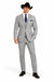 Western Suit - Trajes Para Hombres - Cowboy Formal Attire - Trajes De Novio - Grey