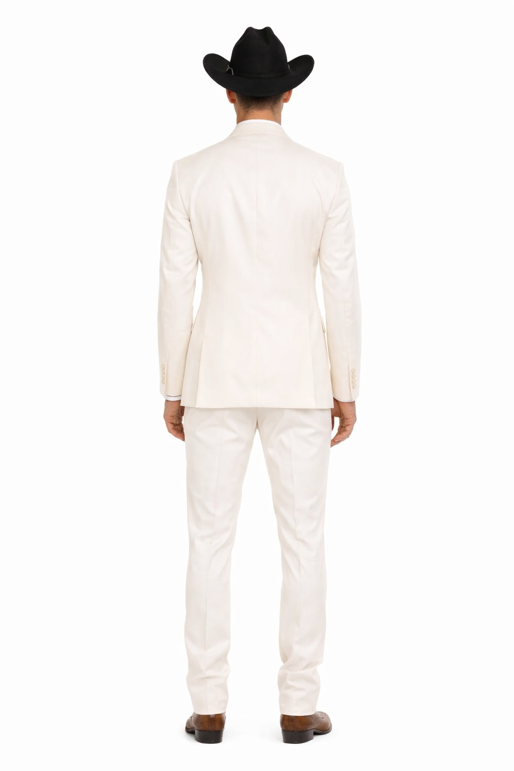 Western Suit - Trajes Para Hombres - Cowboy Formal Attire - Trajes De Novio - Ivory