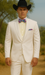 Western Suit - Trajes Para Hombres - Cowboy Formal Attire - Trajes De Novio - Ivory