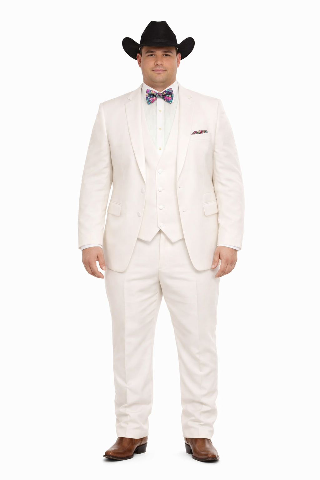 Western Suit - Trajes Para Hombres - Cowboy Formal Attire - Trajes De Novio - Ivory