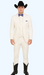 Western Suit - Trajes Para Hombres - Cowboy Formal Attire - Trajes De Novio - Ivory