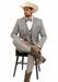 Western Suit - Trajes Para Hombres - Cowboy Formal Attire - Trajes De Novio - Light Gray