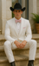 Western Suit - Trajes Para Hombres - Cowboy Formal Attire - Trajes De Novio - Notch Lapel Besom Pocket One Button White Suit