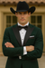 Western Suit - Trajes Para Hombres - Cowboy Formal Attire - Trajes De Novio - Peak Lapel Single Breasted Green Suit