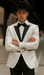 Western Suit - Trajes Para Hombres - Cowboy Formal Attire - Trajes De Novio - Peak Lapel Single Breasted White Suit