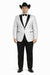 Western Suit - Trajes Para Hombres - Cowboy Formal Attire - Trajes De Novio - Peak Lapel Single Breasted White Suit