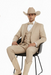 Western Suit - Trajes Para Hombres - Cowboy Formal Attire - Trajes De Novio - Sand