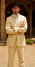 Western Suit - Trajes Para Hombres - Cowboy Formal Attire - Trajes De Novio - Sand