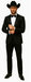 Western Suit - Trajes Para Hombres - Cowboy Formal Attire - Trajes De Novio - Shawl Lapel Black