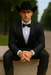Western Suit - Trajes Para Hombres - Cowboy Formal Attire - Trajes De Novio - Shawl Lapel Black