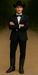 Western Suit - Trajes Para Hombres - Cowboy Formal Attire - Trajes De Novio - Shawl Lapel Black
