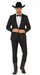 Western Suit - Trajes Para Hombres - Cowboy Formal Attire - Trajes De Novio - Shawl Lapel Black