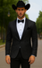 Western Suit - Trajes Para Hombres - Cowboy Formal Attire - Trajes De Novio - Shawl Lapel Black