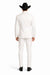 Western Suit - Trajes Para Hombres - Cowboy Formal Attire - Trajes De Novio - Shawl Lapel Suit White
