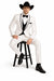 Western Suit - Trajes Para Hombres - Cowboy Formal Attire - Trajes De Novio - Shawl Lapel Suit White