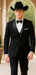 Western Suit - Trajes Para Hombres  - Cowboy Formal Attire - Trajes De Novio Single Breasted Black