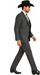 Western Suit - Trajes Para Hombres - Cowboy Formal Attire - Trajes De Novio - Slim Fit - Gray