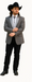 Western Suit - Trajes Para Hombres - Cowboy Formal Attire - Trajes De Novio - Western Grey
