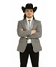Western Suit - Trajes Para Hombres - Cowboy Formal Attire - Trajes De Novio - Western Grey