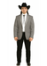 Western Suit - Trajes Para Hombres - Cowboy Formal Attire - Trajes De Novio - Western Grey