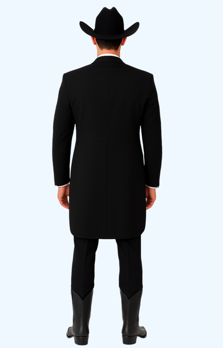 Western Suit - Trajes Para Hombres - Cowboy Formal Attires - Trajes De Novio - Black