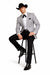 Western Suits For Grey Wedding - Western Tuxedo - Traje Para Hombre