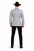 Western Suits For Grey Wedding - Western Tuxedo - Traje Para Hombre