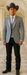 Western Suits For Wedding - Grey Western Tuxedo