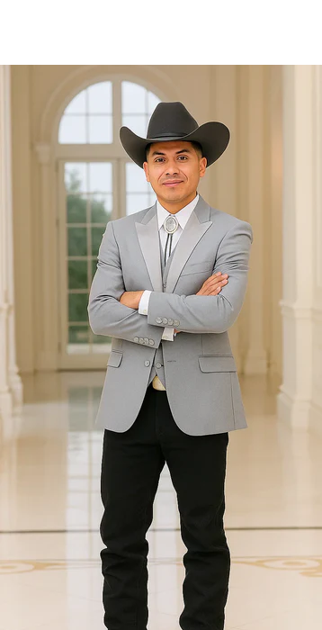 Western Suits For Wedding - Grey Western Tuxedo
