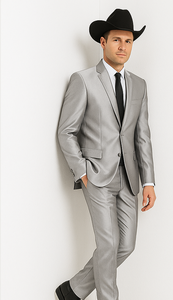 Western Suits For Wedding - Slim Fit Western Tuxedo - Traje Para Hombre