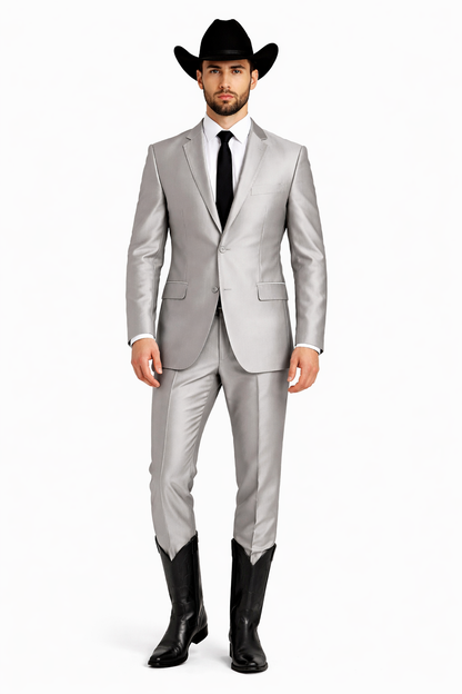Western Suits For Wedding - Slim Fit Western Tuxedo - Traje Para Hombre