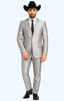 Western Suits For Wedding - Slim Fit Western Tuxedo - Traje Para Hombre