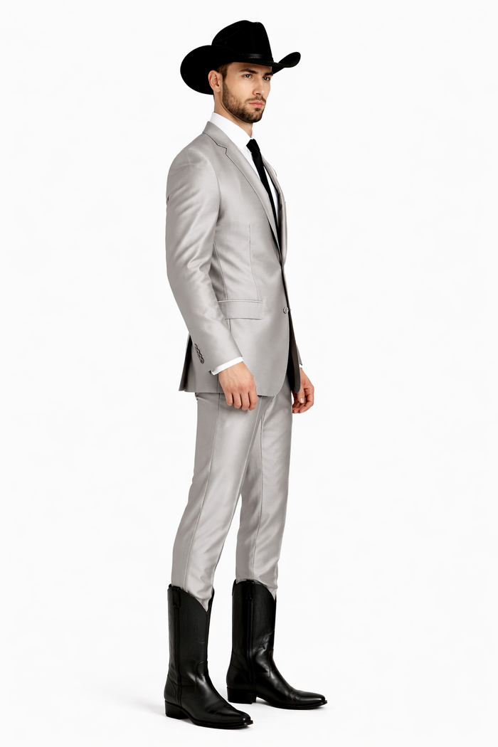 Western Suits For Wedding - Slim Fit Western Tuxedo - Traje Para Hombre