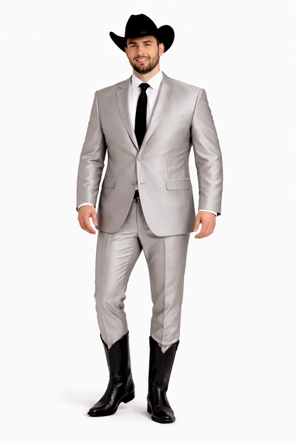 Western Suits For Wedding - Slim Fit Western Tuxedo - Traje Para Hombre