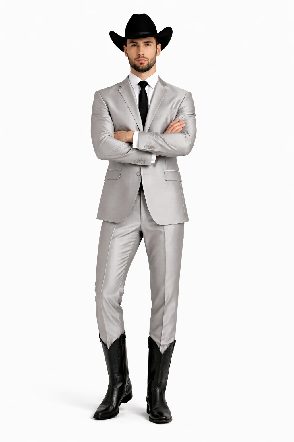 Western Suits For Wedding - Slim Fit Western Tuxedo - Traje Para Hombre
