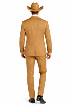 Tan Cowboy Wedding Suit for Every Occasion