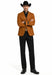 Western Suits For Wedding - Traje Para Hombre - Western Tuxedo - Rust