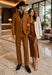 Western Suits For Wedding - Traje Para Hombre - Western Tuxedo - Rust