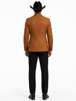 Western Suits For Wedding - Traje Para Hombre - Western Tuxedo - Rust