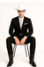 Western Suits For Wedding - Western Tuxedo - Black - Traje Para Hombre