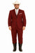 Western Suits For Wedding - Western Tuxedo - Burgundy - Traje Para Hombre