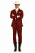 Western Suits For Wedding - Western Tuxedo - Burgundy - Traje Para Hombre