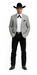 Western Suits For Wedding - Traje Para Hombre - Western Tuxedo - Cowboy Tuxedo Grey