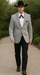 Western Suits For Wedding - Western Tuxedo - Cowboy Tuxedo Grey