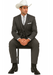 Western Suits For Wedding - Western Tuxedo - Grey - Traje Para Hombre